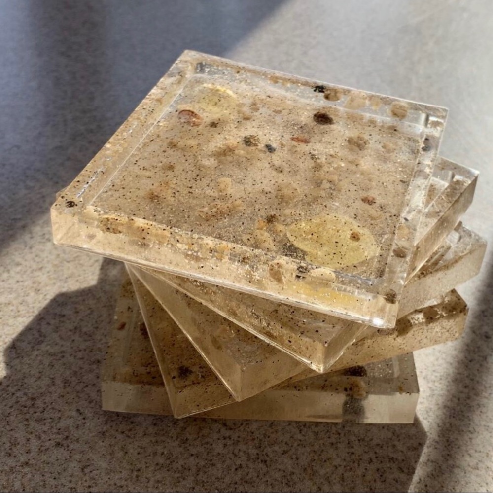 Grains of Sand coasters